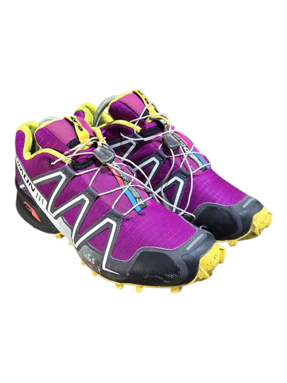 Salomon SPEEDCROSS 3 Plum Black Crown Men’s 9.5 Women 11 Hiking Trail Shoes